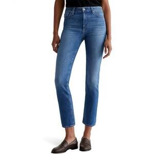 NEW AG JEANS mari slim straight jeans in runway